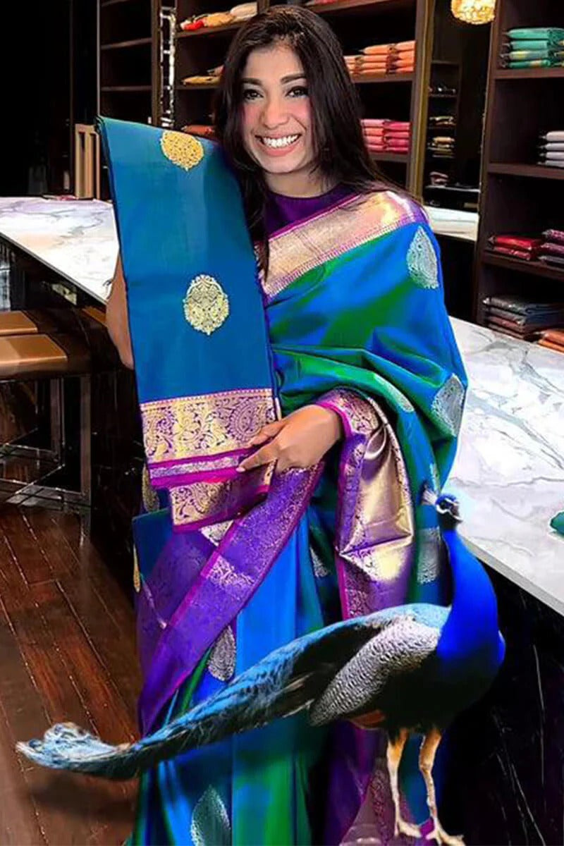 Abhaya Soft Silk Zari Sarees