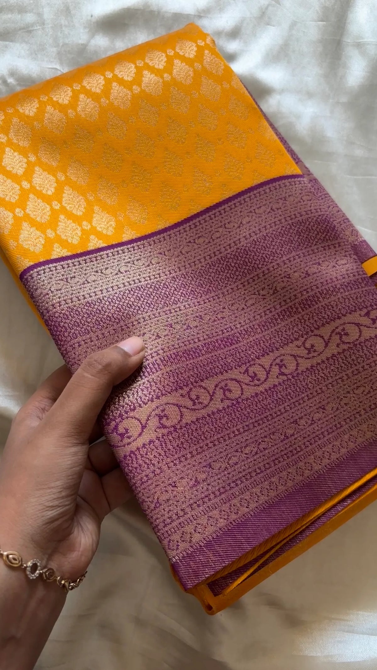 Kanchi semi soft silk