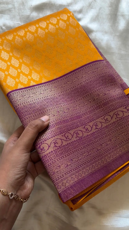 Kanchi semi soft silk