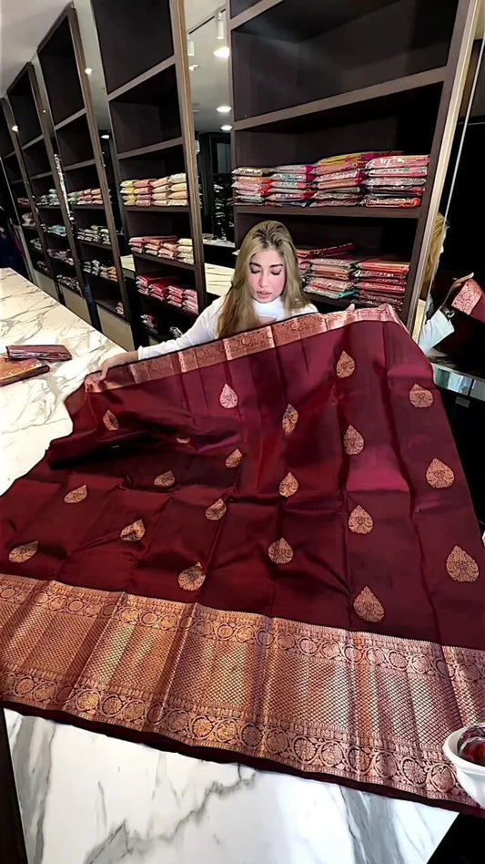 Abhaya Soft Silk Zari Sarees