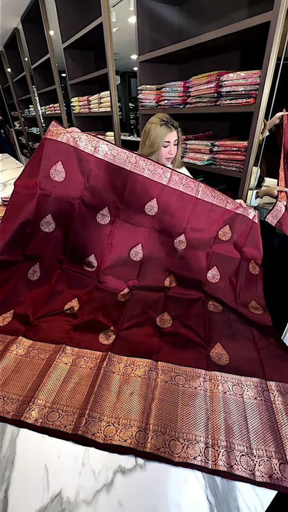 Abhaya Soft Silk Zari Sarees