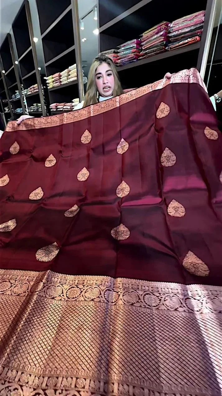 Abhaya Soft Silk Zari Sarees