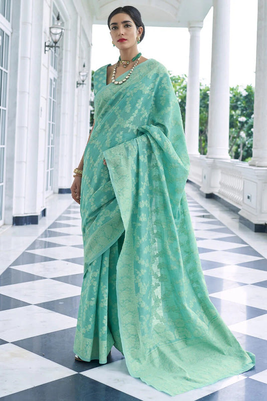 Kivaami Banarasi Silk Saree