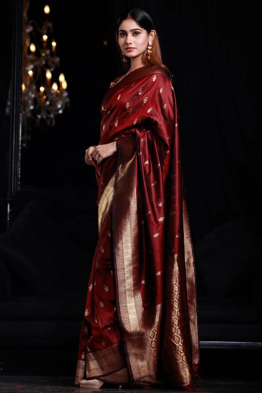Premium Banarasi Silk Saree