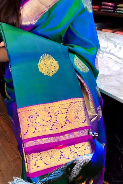 Soft Silk Zari Saree
