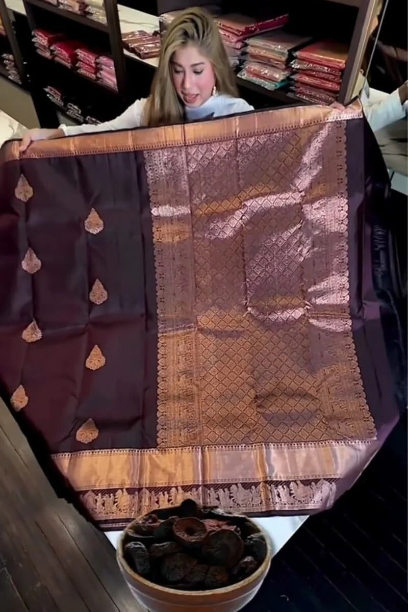Soft Silk Zari Saree