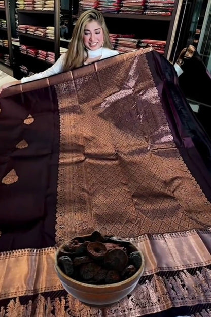 Soft Silk Zari Saree
