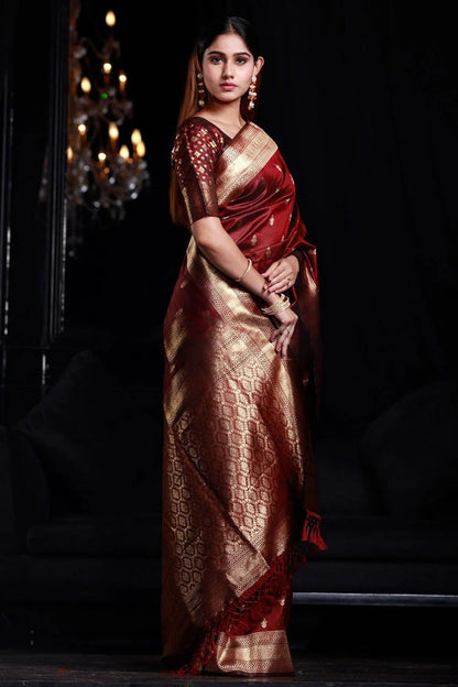 Premium Banarasi Silk Saree