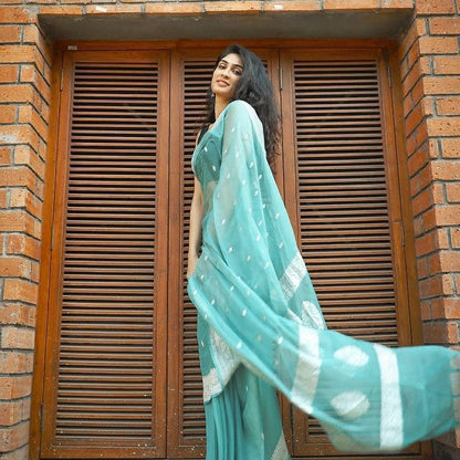 Soft Organza Designer Saree