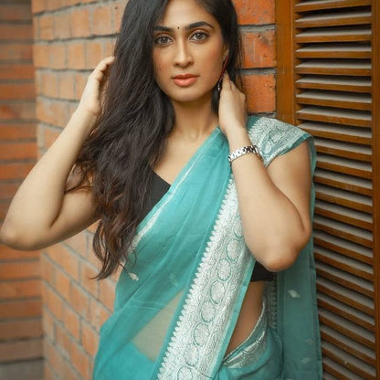 Soft Organza Designer Saree