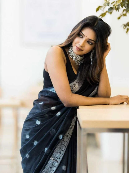 Soft Organza Designer Saree