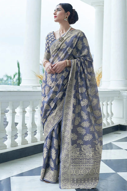 Kivaami Banarasi Silk Saree