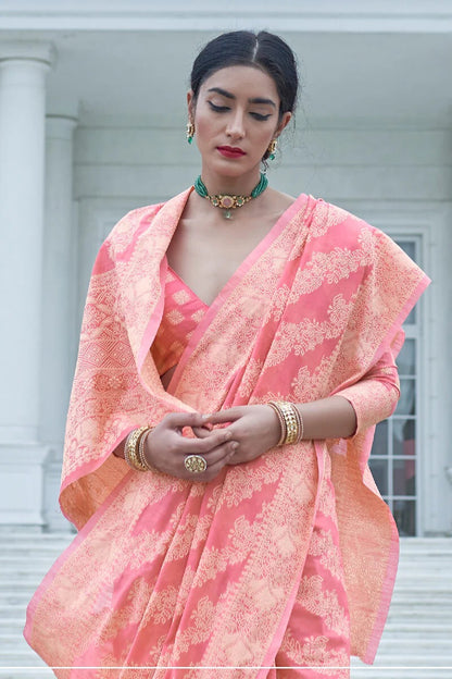 Kivaami Banarasi Silk Saree